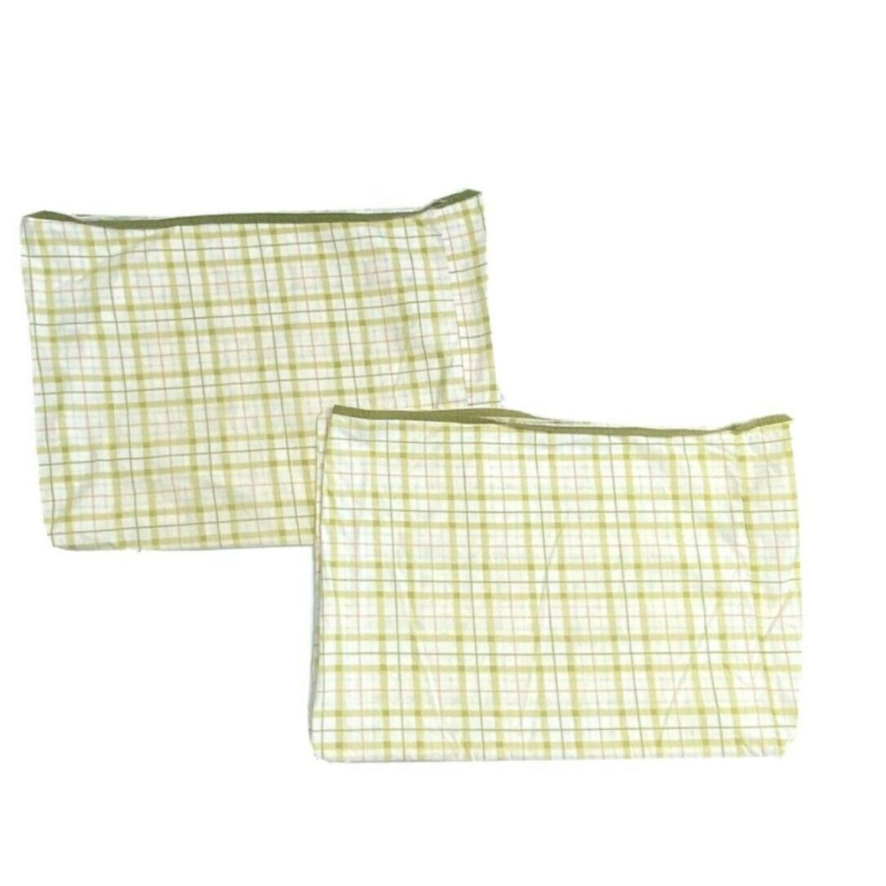 2 Casual Home Pillowcases Standard 100% Cotton